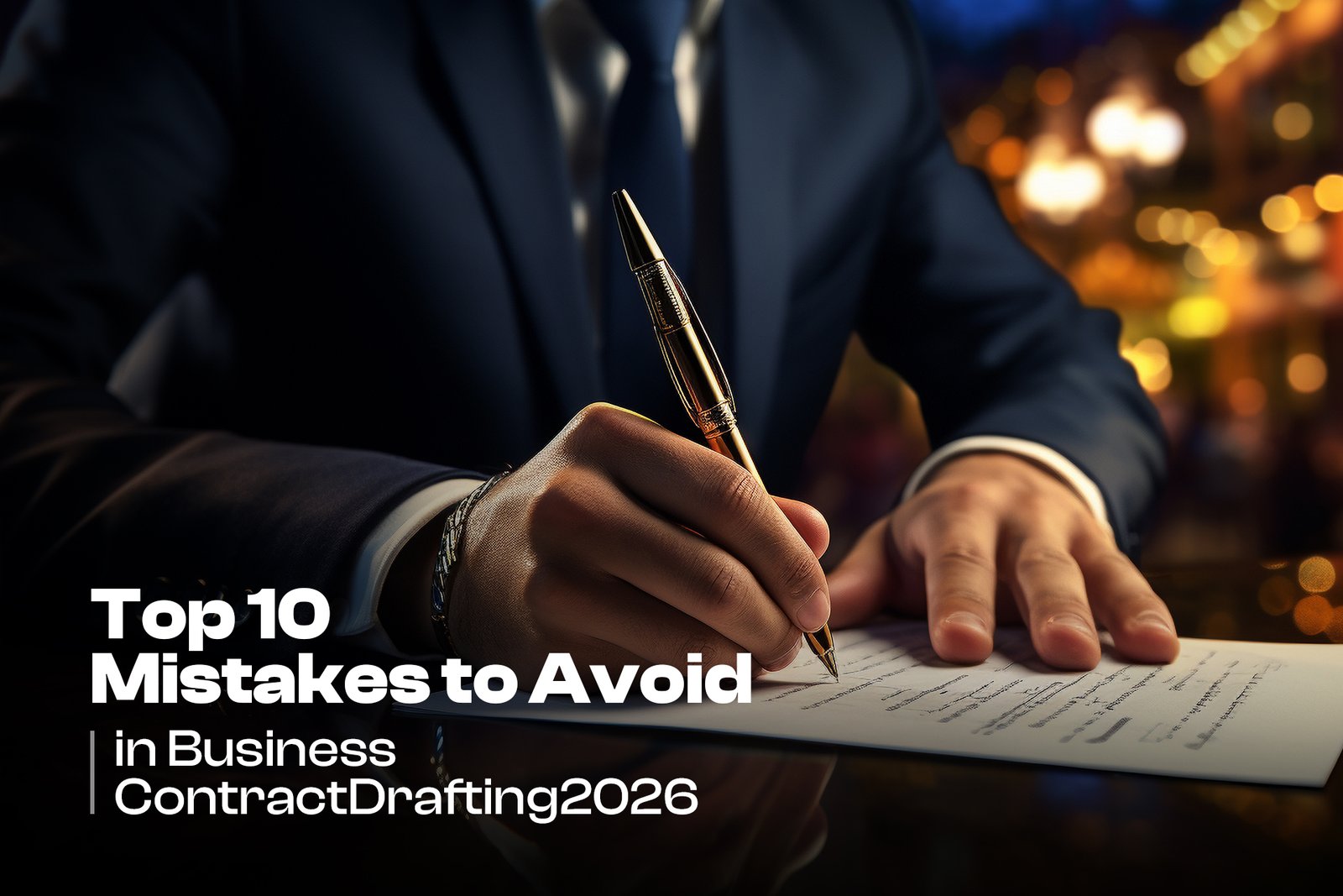 #1 Business Contract Drafting: Critical Mistakes to Avoid