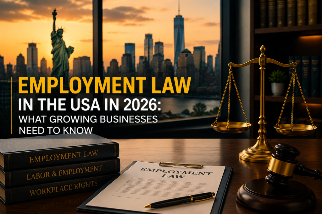 Employment Law in the USA: A 2026 Guide for Growing Businesses