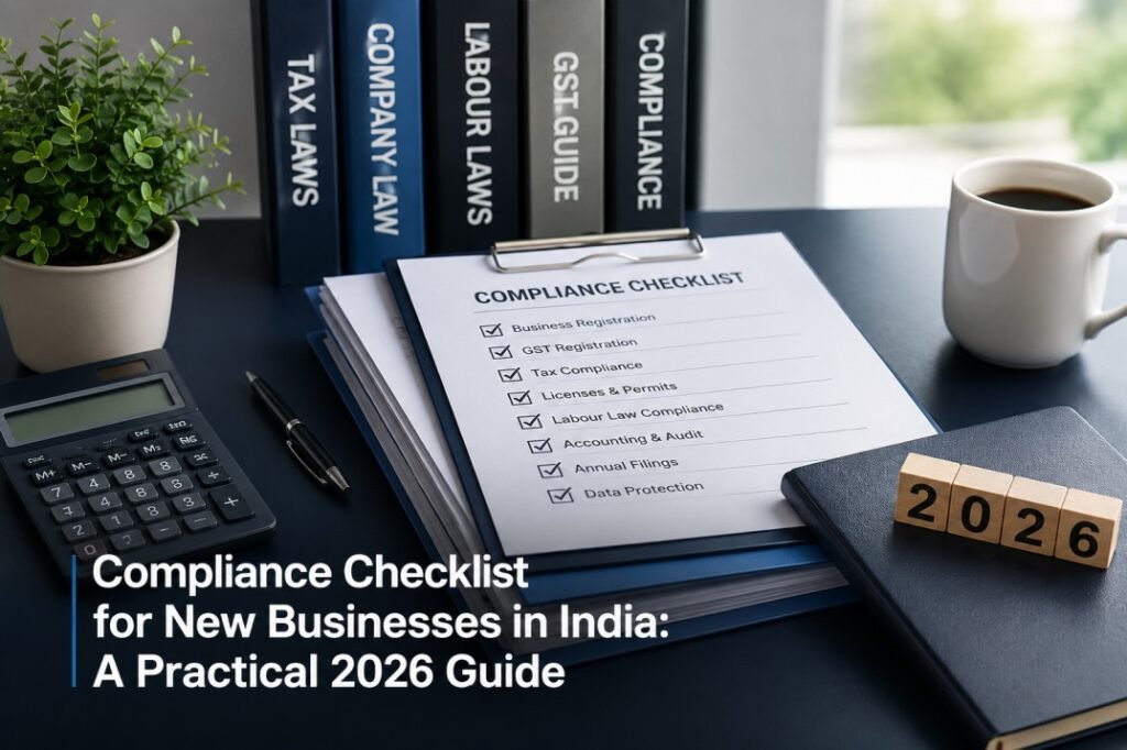 Compliance Checklist for New Businesses in India: A Practical 2026 Guide